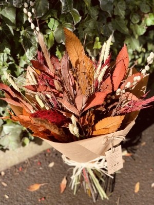 Autumn Leaves Bouquet