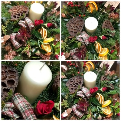 Seasons Greetings arrangement