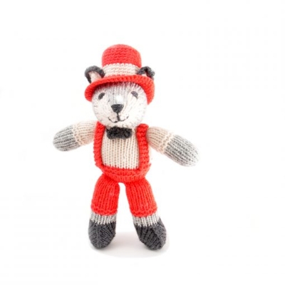 Wolf Toddler Toy with Top Hat