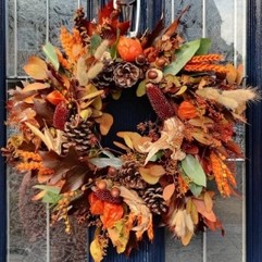 Autumn Door Wreath