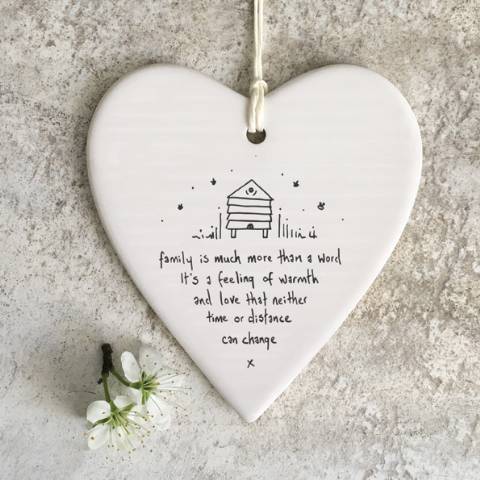 Porcelain Sentiment Hearts