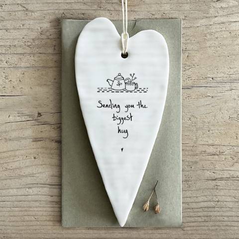 Porcelain Sentiment Hearts