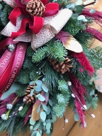 Cranberry Crush Door Wreath