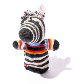 Zebra Hand Puppet